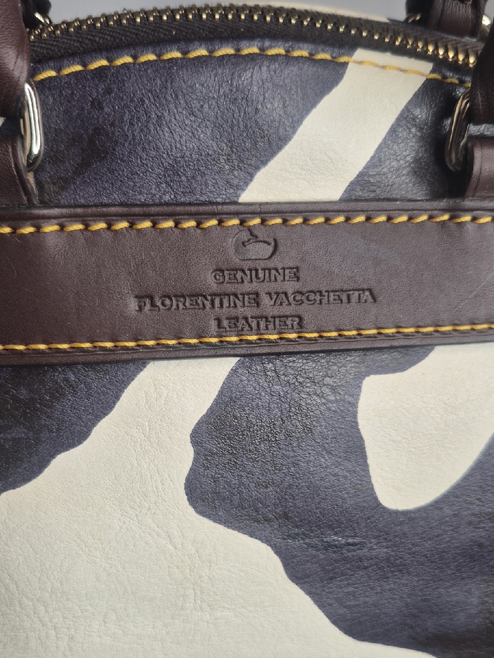 Dooney & Bourke Small Zebra Print Bag - Picture 7 of 17